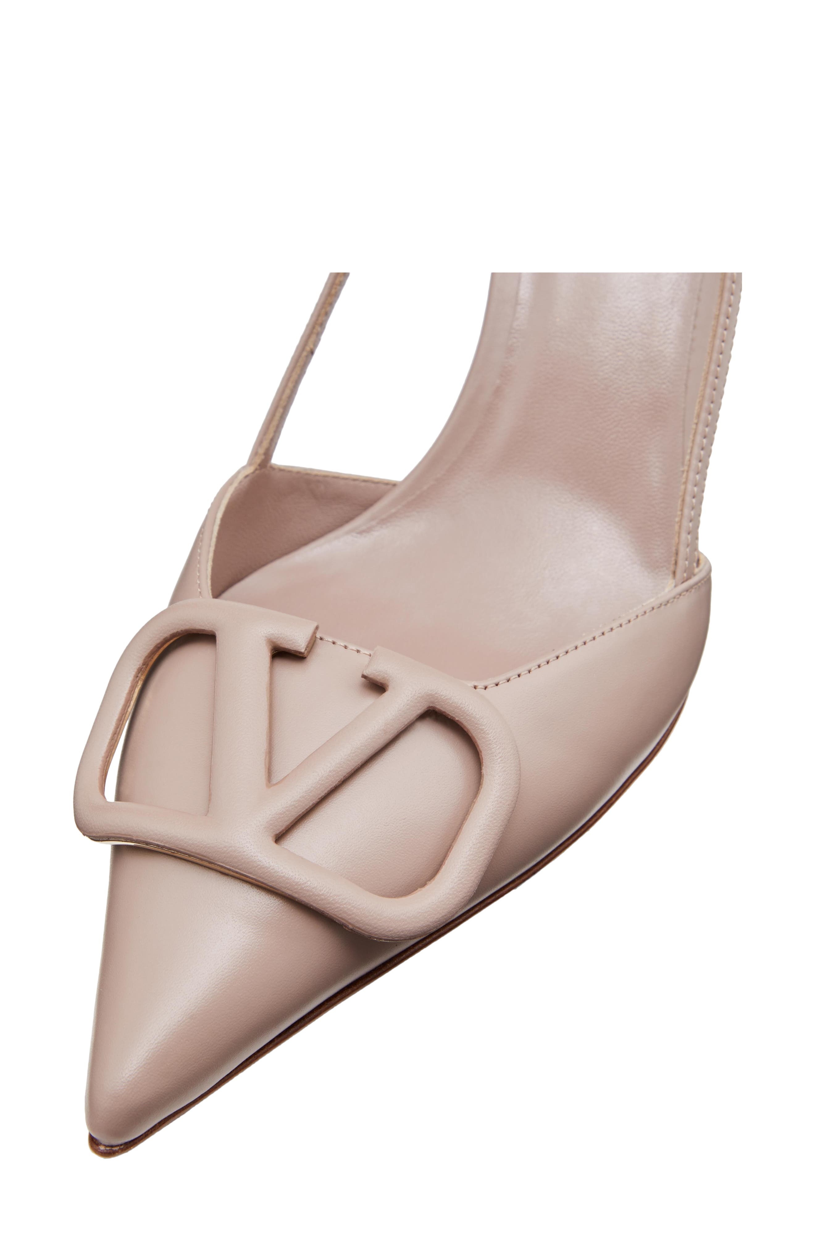 VLOGO Pointed Toe Slingback Pump - 6