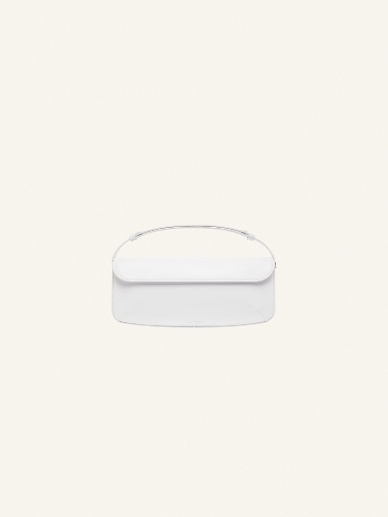 SLEEK LEATHER BAGUETTE BAG 1