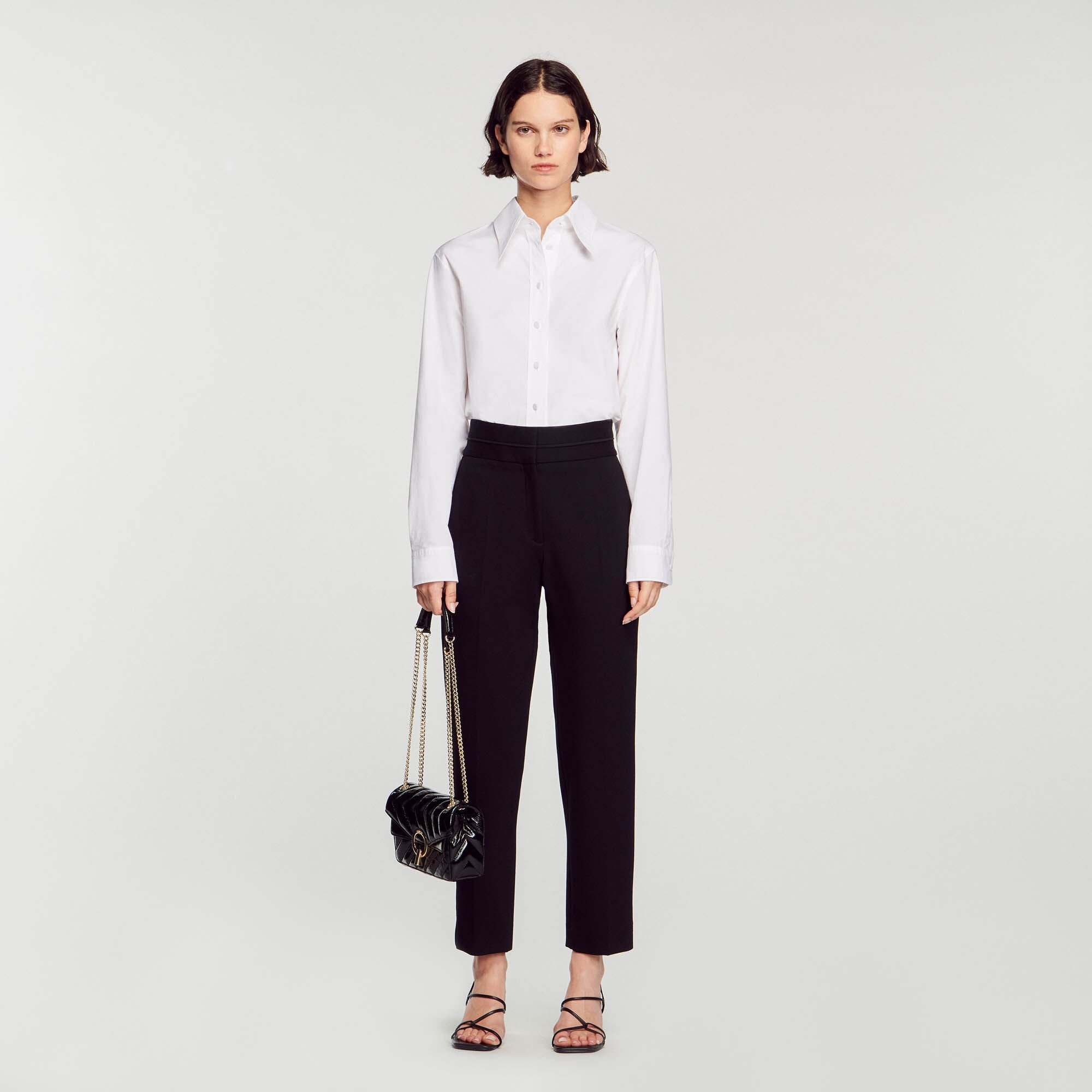HIGH-WAISTED CLASSIC PANTS - 2