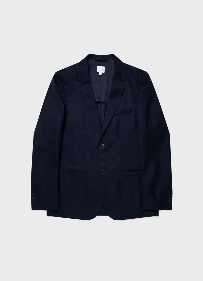Travel Wool Blazer 1