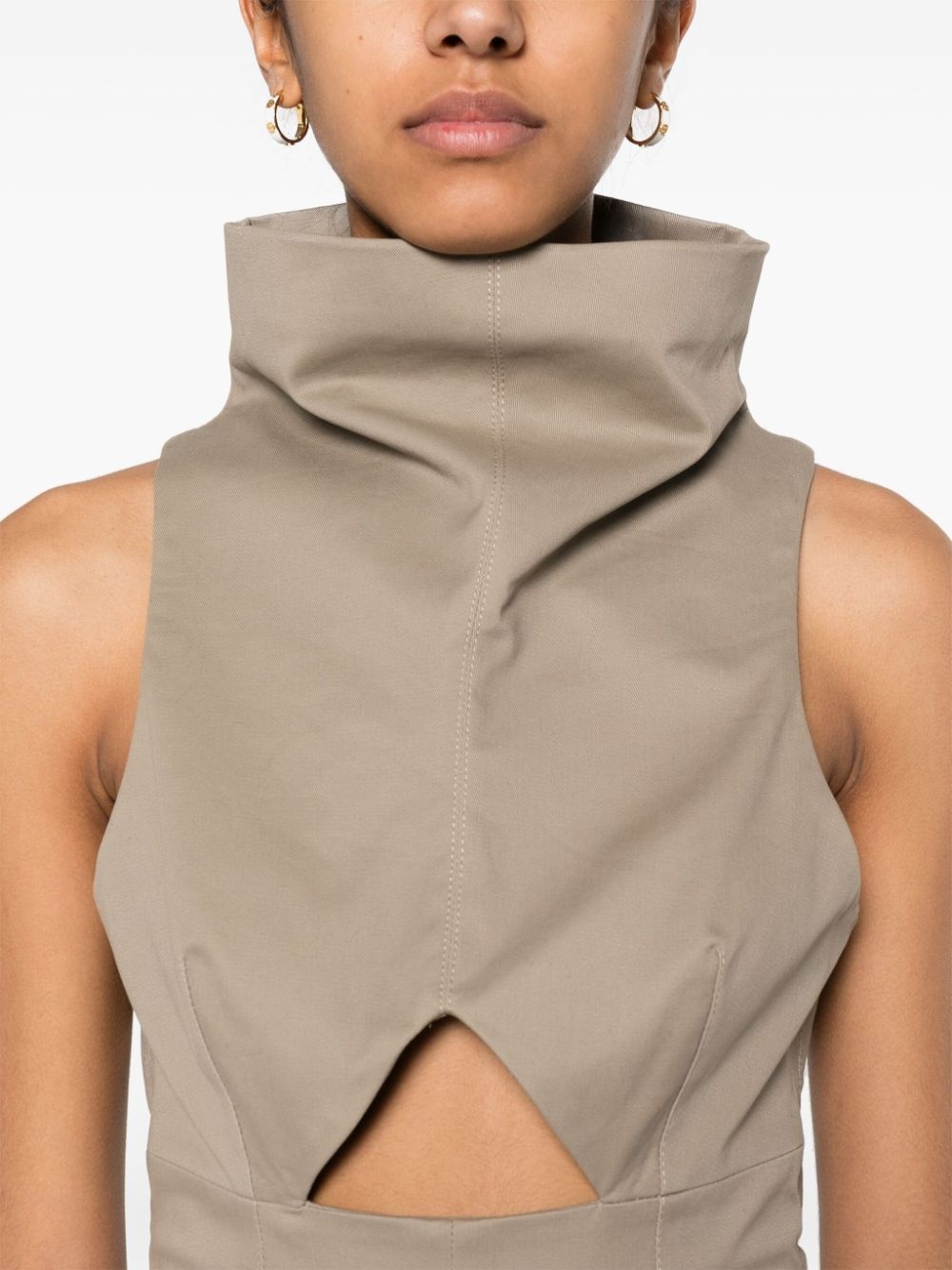 Lomma sleeveless midi dress - 5