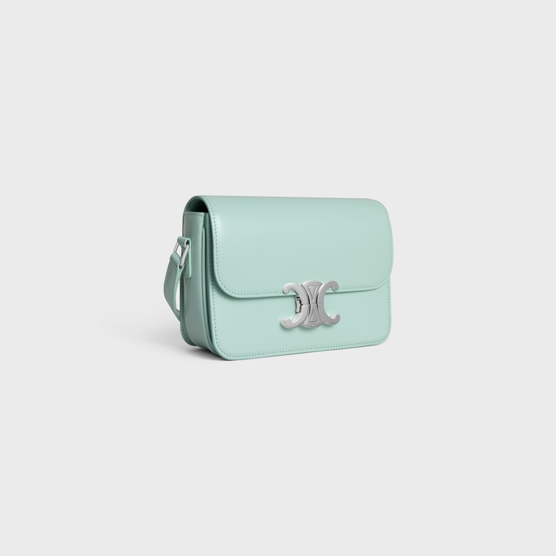 CELINE TEEN TRIOMPHE BAG IN shiny calfskin outlook