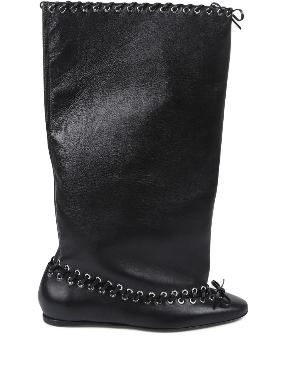 Eyelet Level flat boots - 1