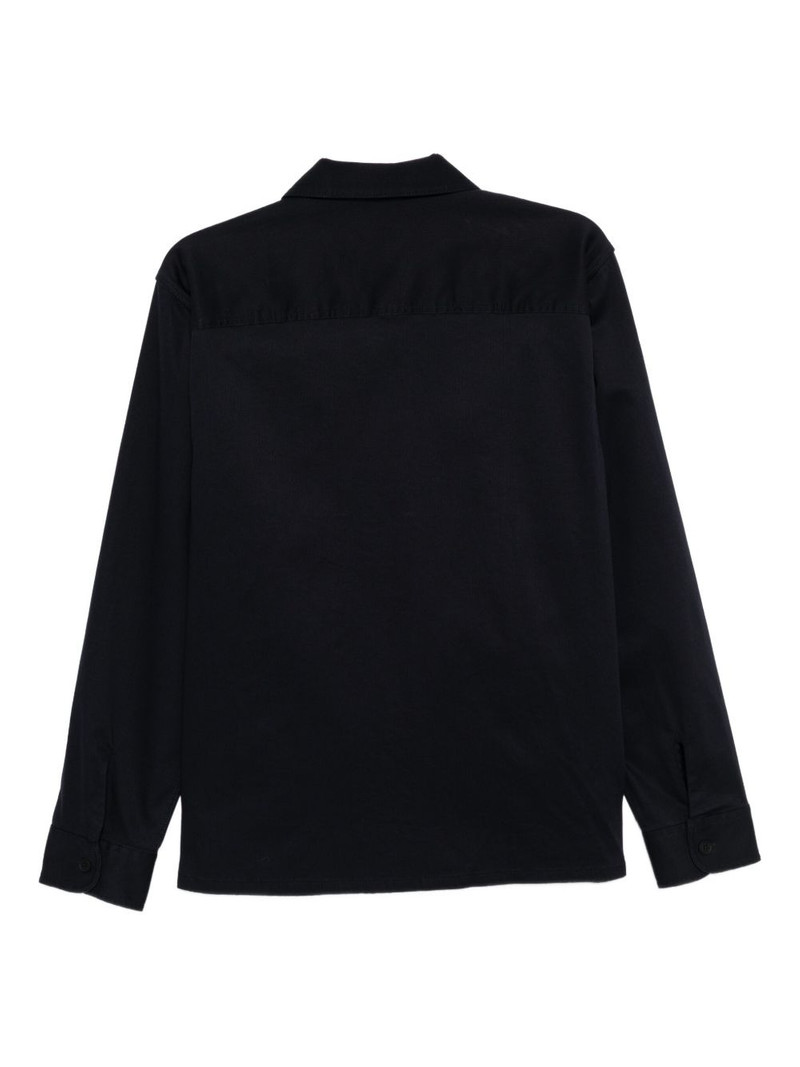 LACOSTE logo shirt jacket outlook