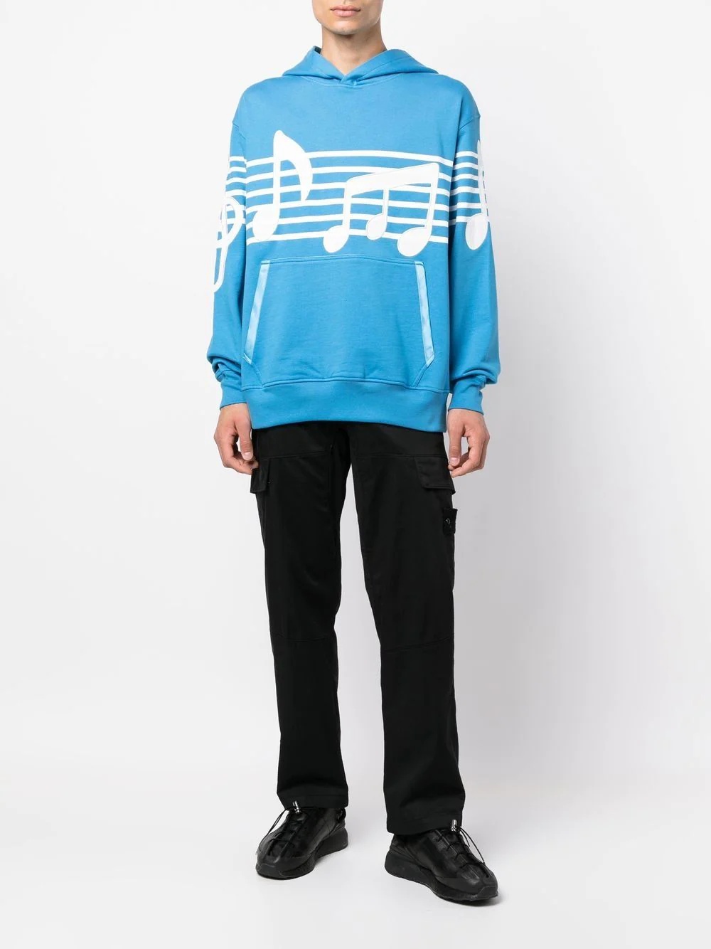 Musical Notes cotton hoodie - 2