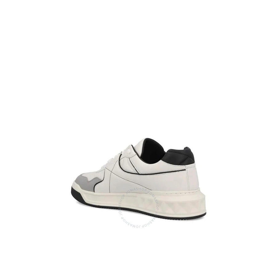 Valentino One Stud Nappa Low-Top Sneakers - 3