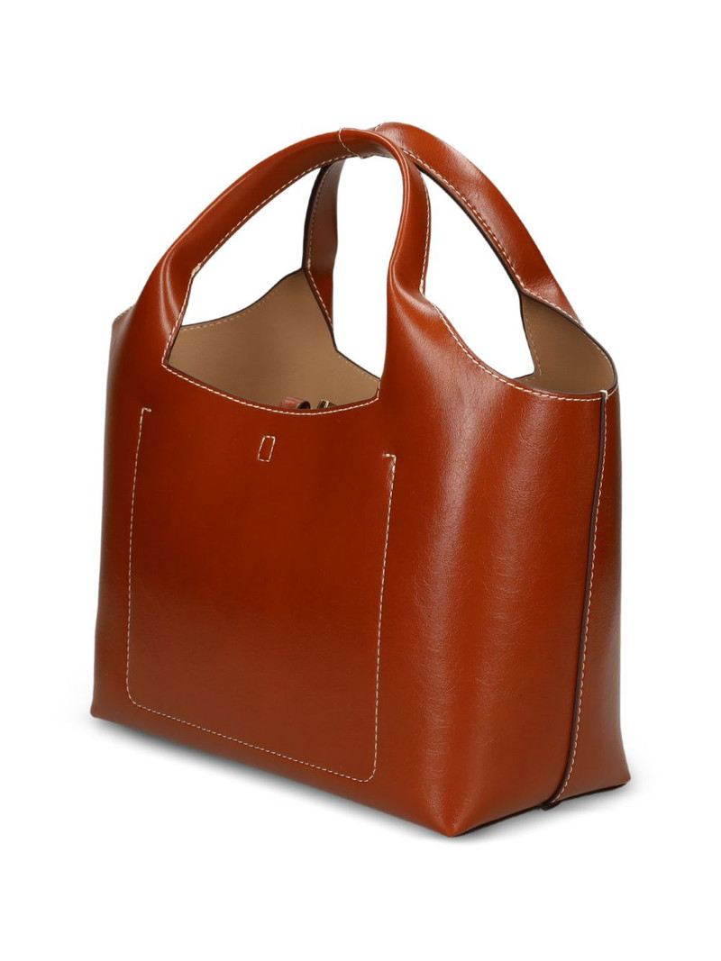 logo-lettering tote bag 3
