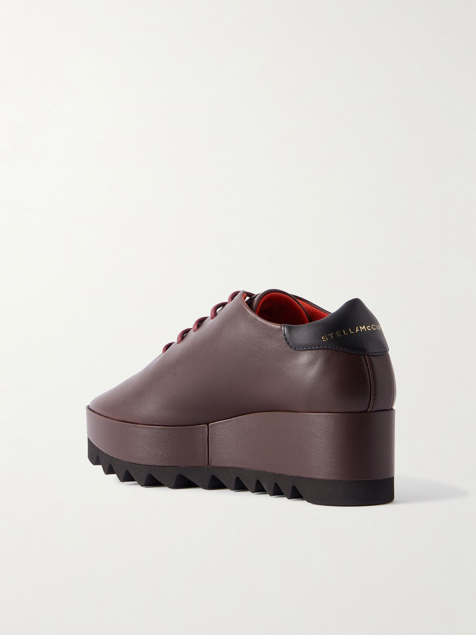 Sneak-Elyse vegan brogues Chocolate - 3