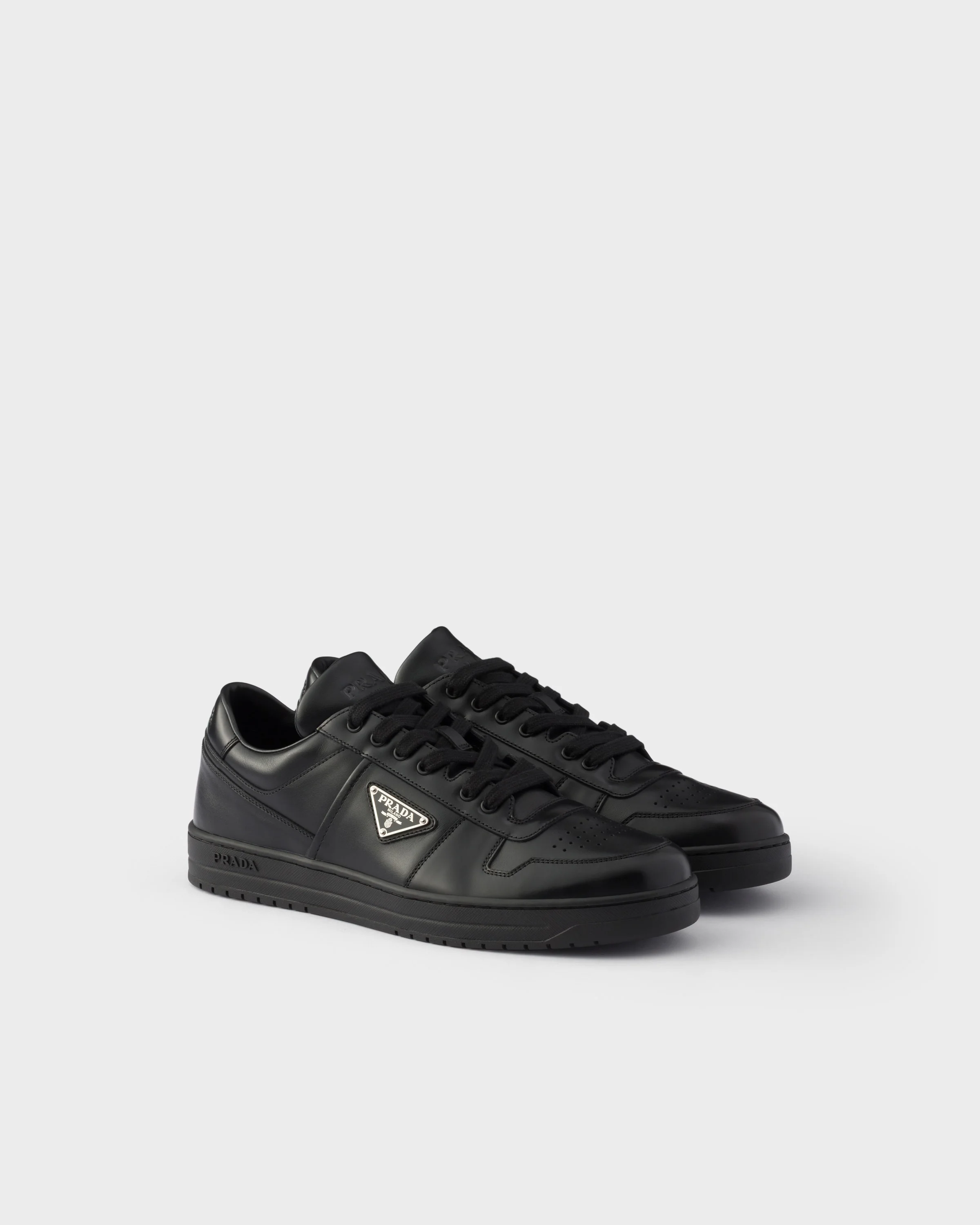 Downtown leather sneakers - 1