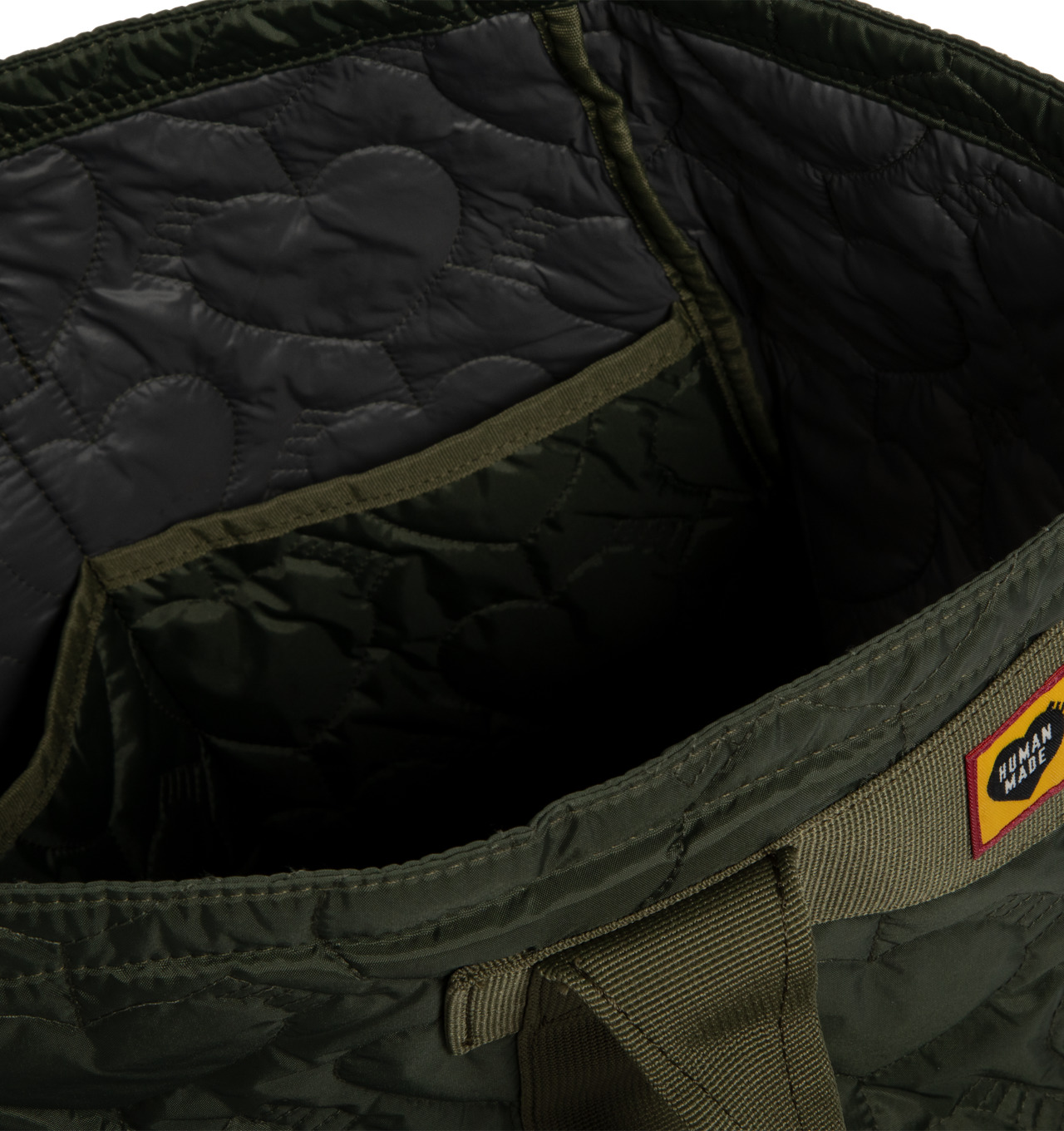 バッグ HUMAN MADE Heart Quilting Tote Human Made - Heart Quilting Tote Bag | HBX - Globally
