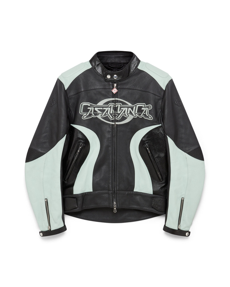 Leather Biker Jacket | Casablanca Paris 1