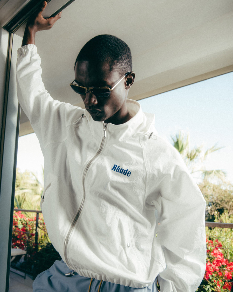 Rhude RHUDE PALM TRACK JACKET outlook
