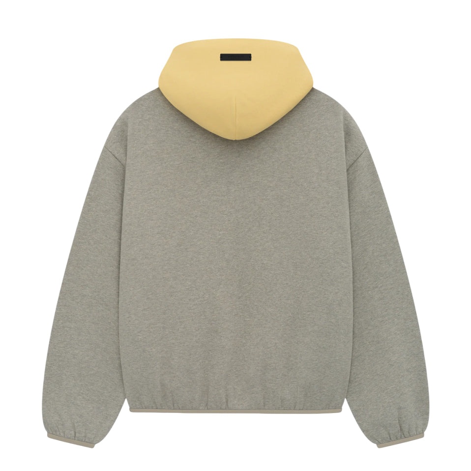 Fear of God Essentials x NBA Lakers Hoodie 'Warm Heather' 192AL246305F - 2