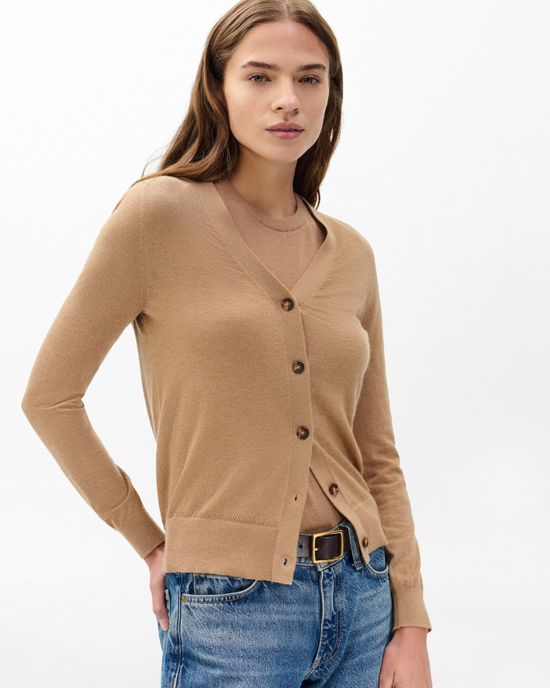 Adeline Lightweight Cashmere Cardigan 2