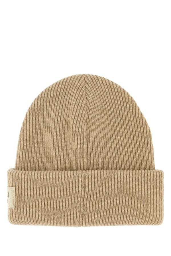 Gucci Woman Beige Wool Beanie Hat - 2