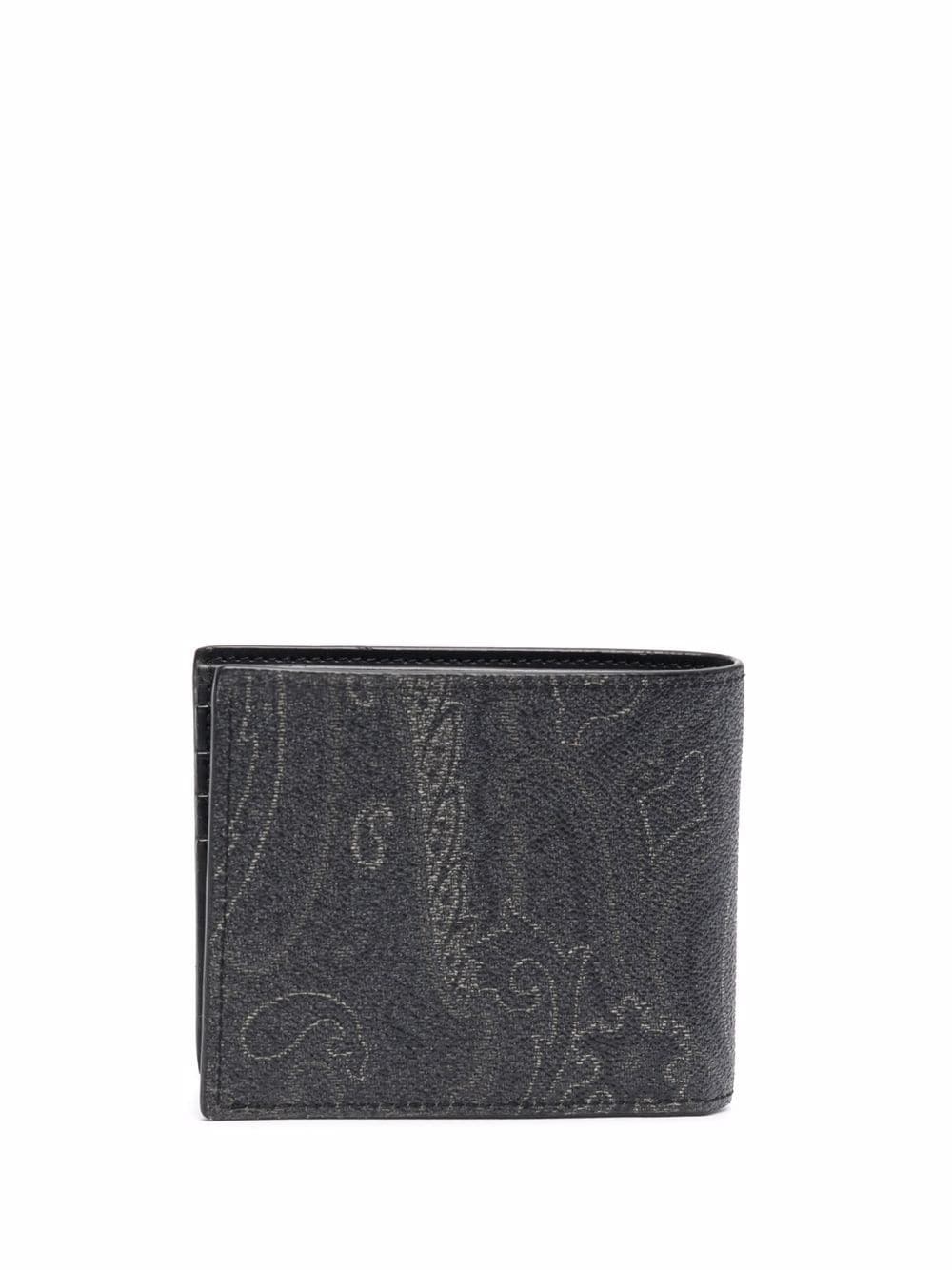 paisley-print bi-fold wallet - 2