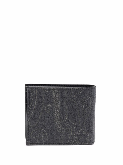 Etro paisley-print bi-fold wallet outlook