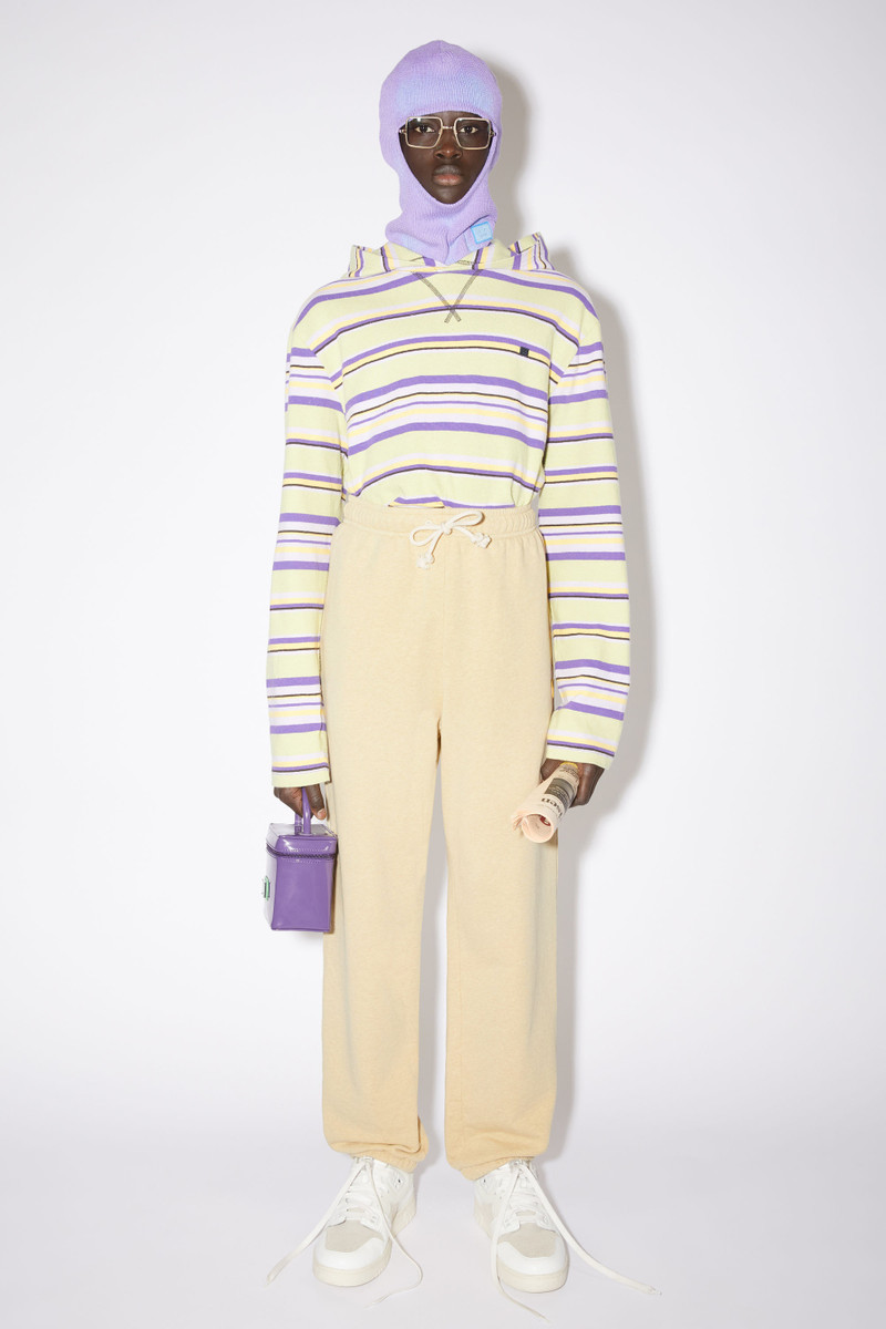 Acne Studios Sweatpants - Pale yellow melange outlook