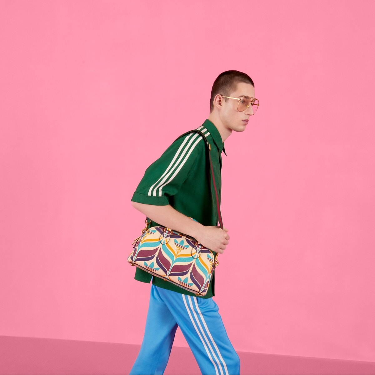 adidas x Gucci mini duffle bag - 4