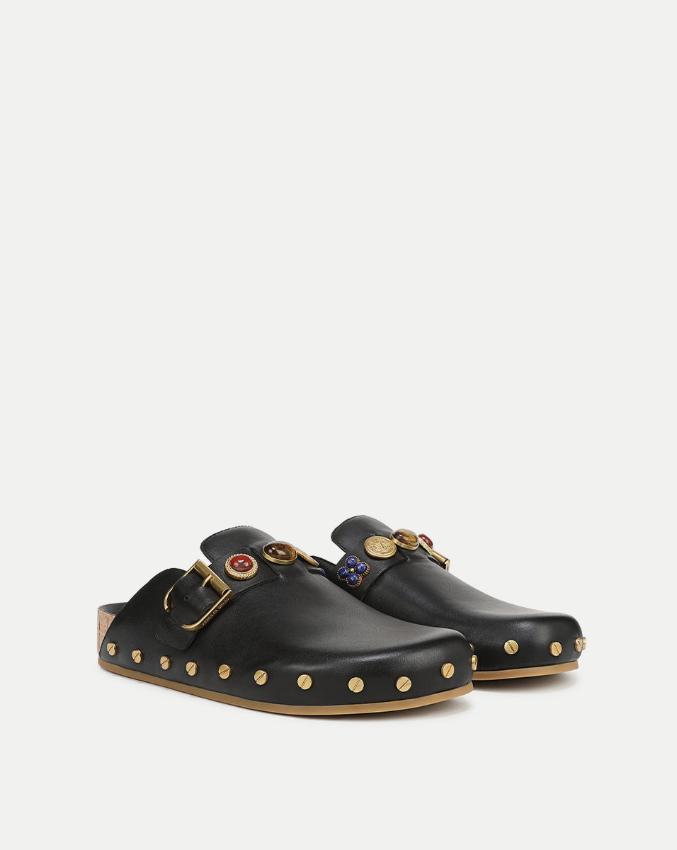 FERN EMBELLISHED CLOG - 2