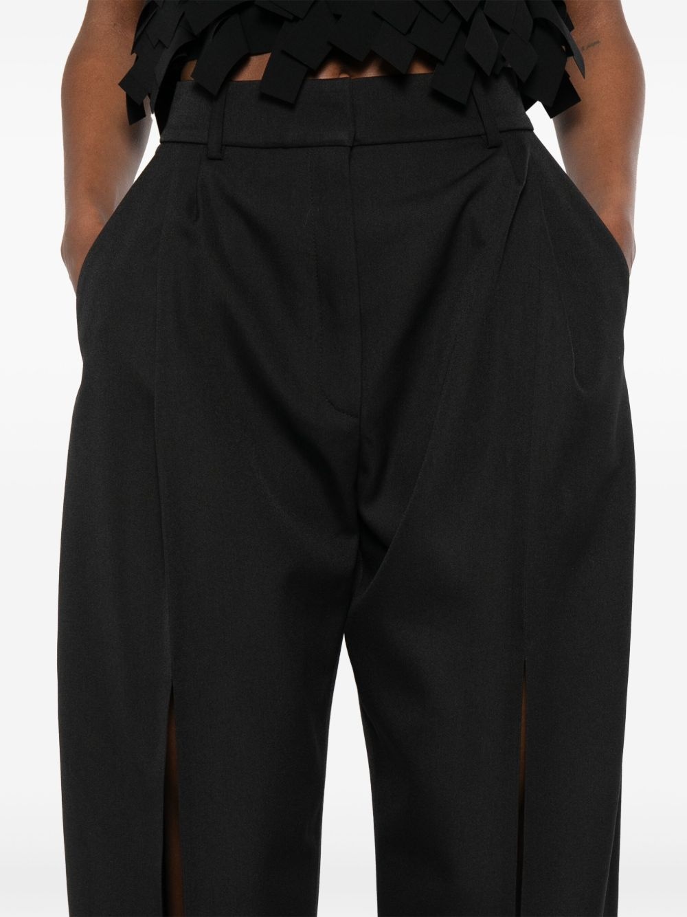high-waisted trousers - 5