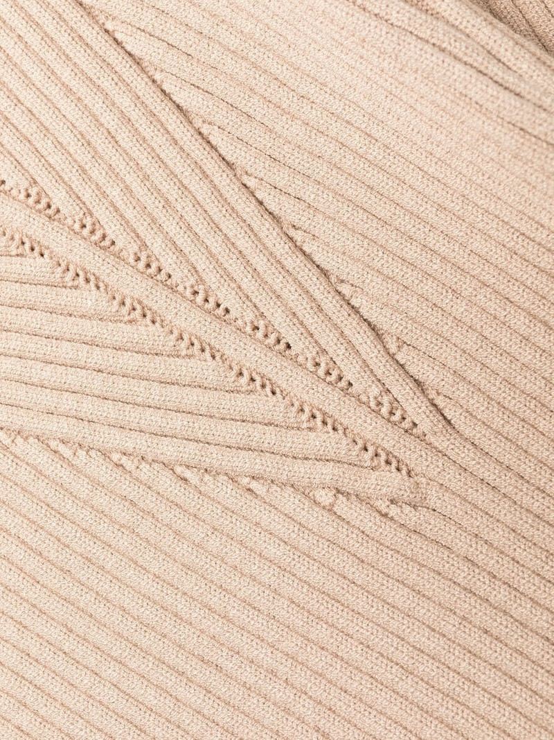 rib-knit midi dress 5