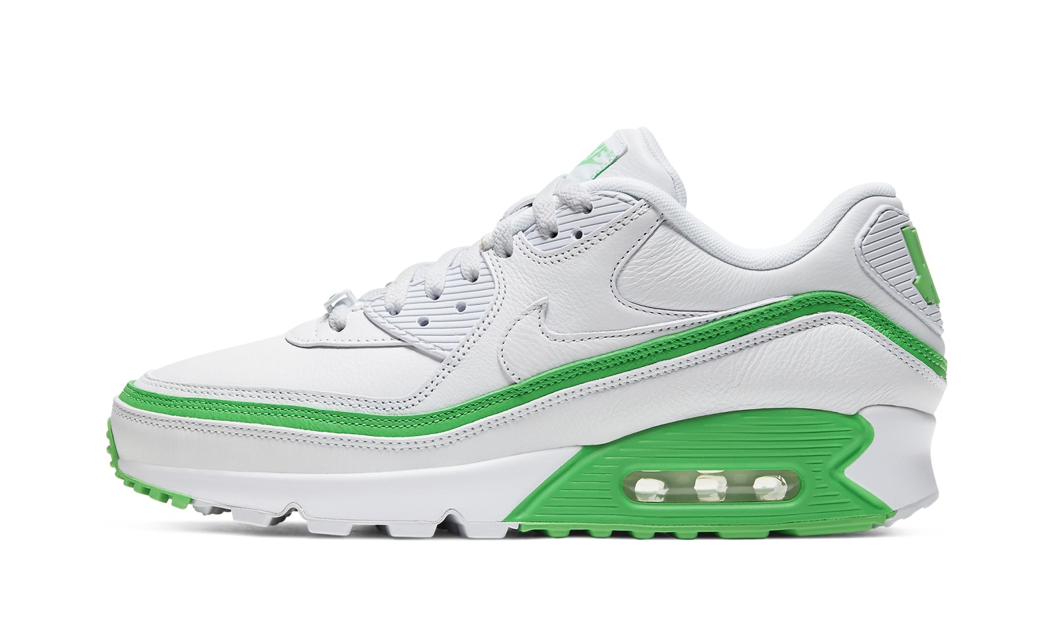 Air Max 90 "Undefeated - White Green Spark" - 1