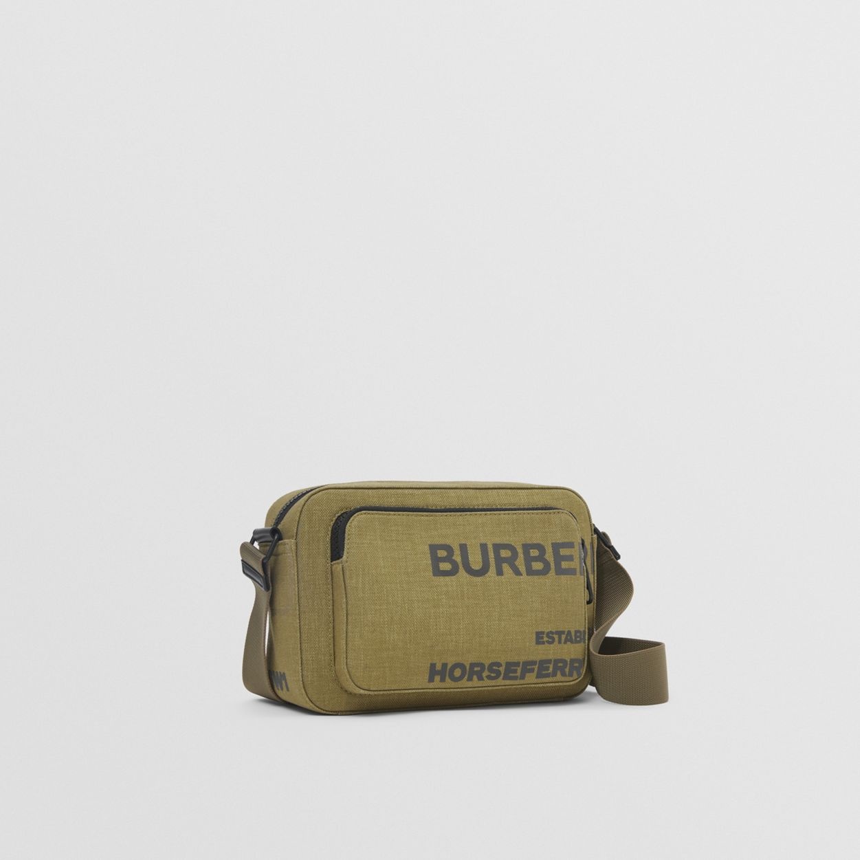 Horseferry Print Nylon Crossbody Bag - 9