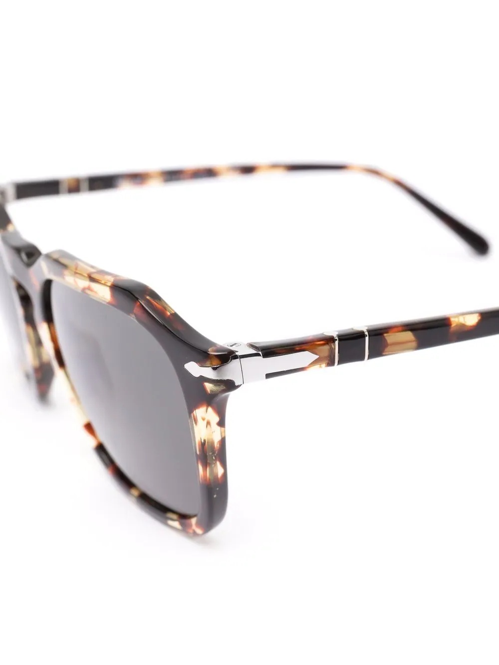 tortoiseshell square-frame sunglasses - 3