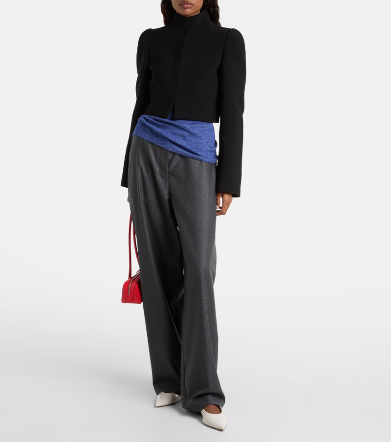 Gianvito Rossi Robbie patent leather slingback flats outlook