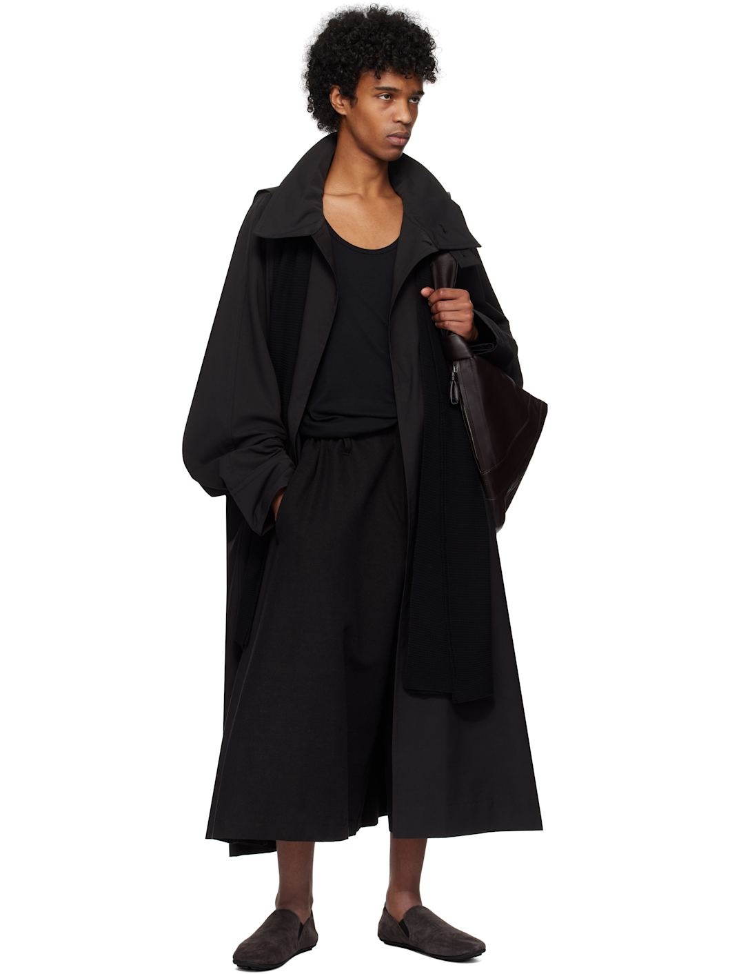 Black Turbine Scarf - 2