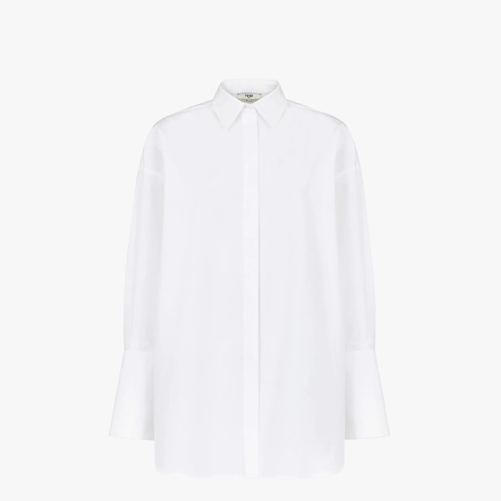 White cotton shirt - 1