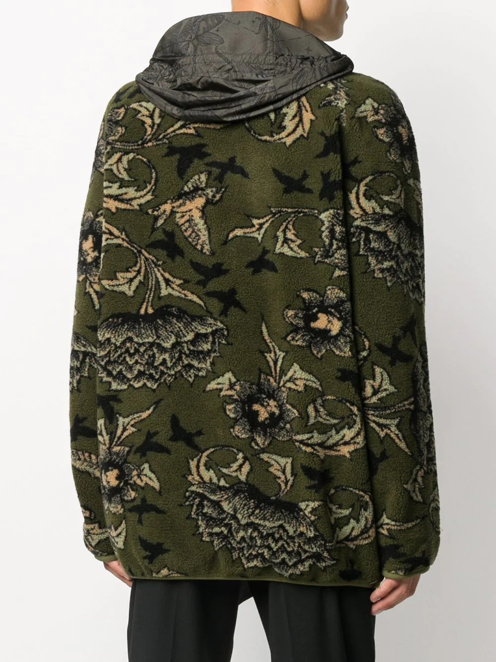 floral map panel fleece - 4