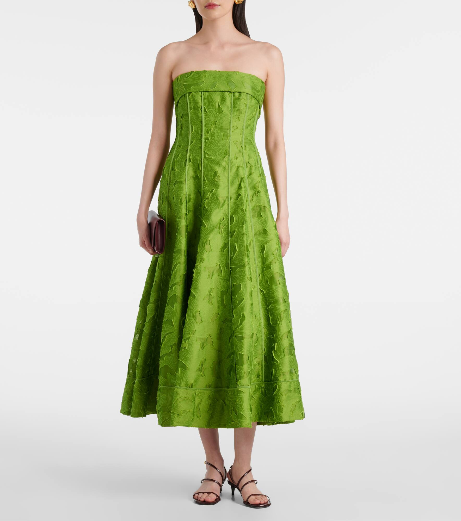 Imogen jacquard bustier dress - 2