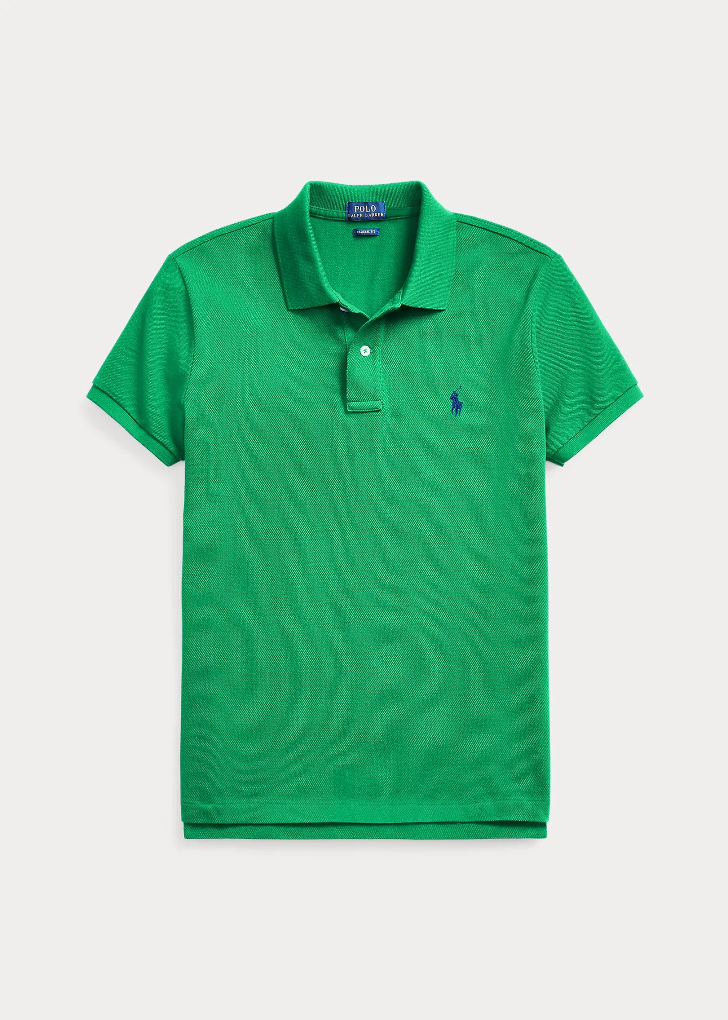 The Iconic Classic Fit Mesh Polo Shirt - 1