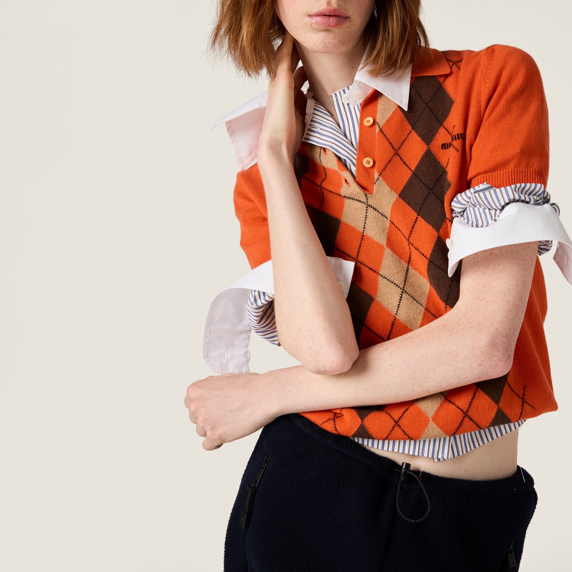 Striped poplin shirt - 5