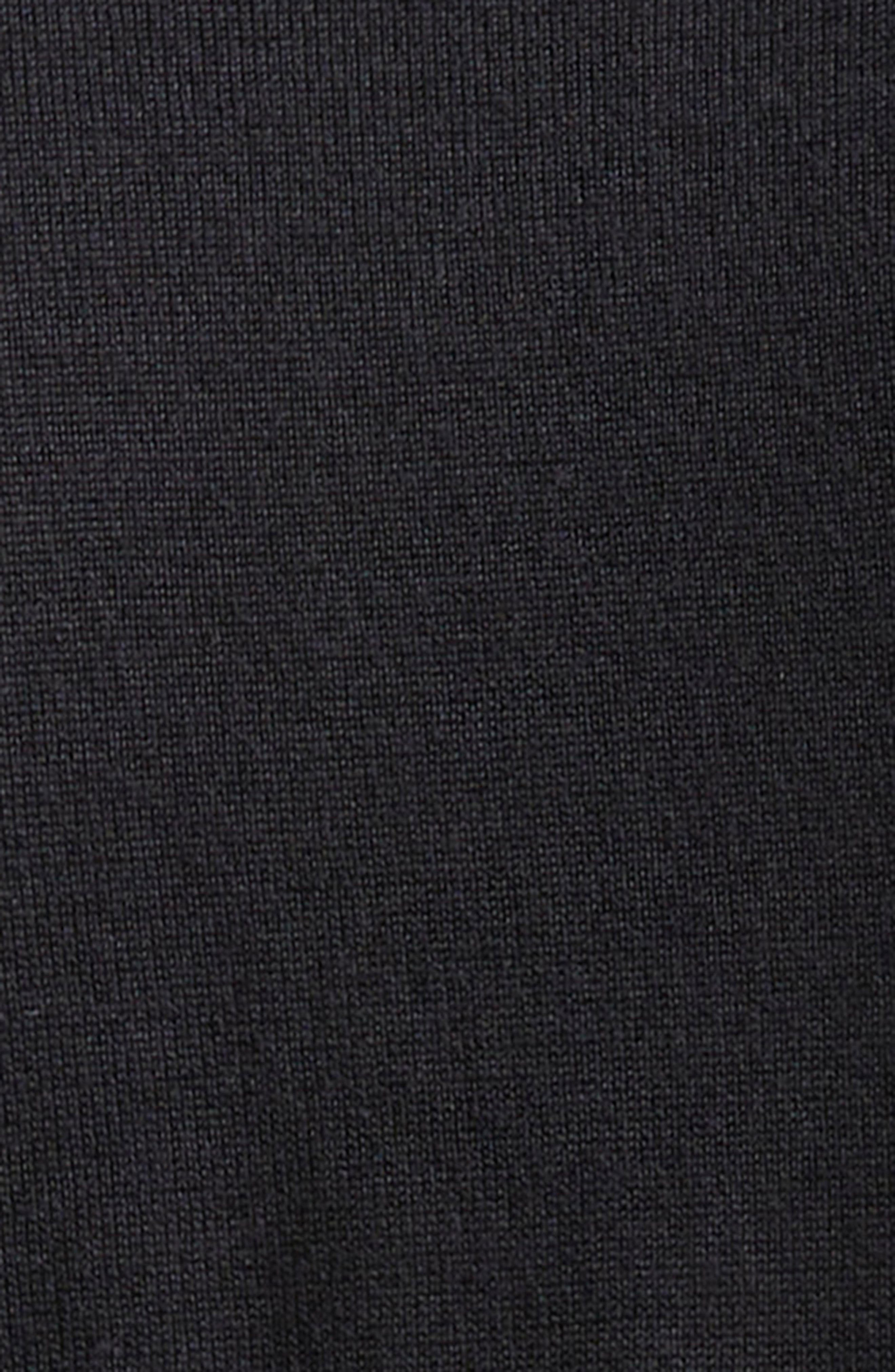 AMIRI MA Monogram Embroidered Short Sleeve Wool & Silk Sweater in Black at Nordstrom - 7