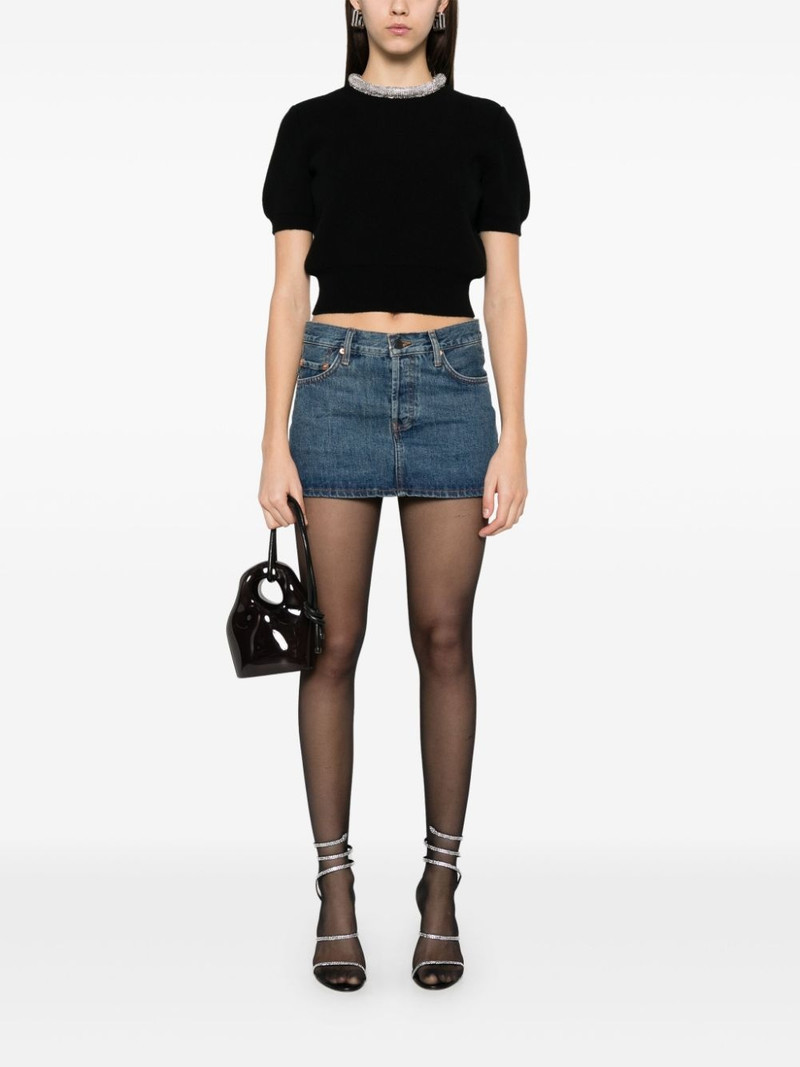 Alexander Wang crystal-embellished T-shirt outlook