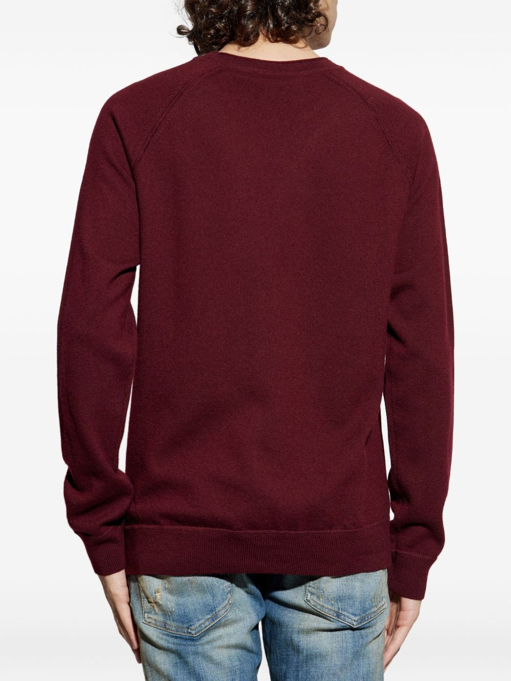 raglan-sleeve sweater - 4