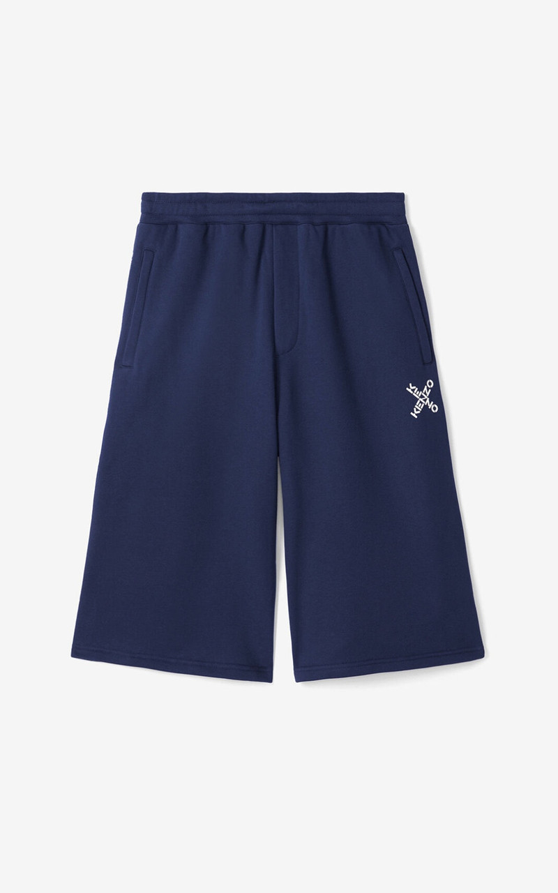 Oversized KENZO Sport 'Little X' shorts - 1