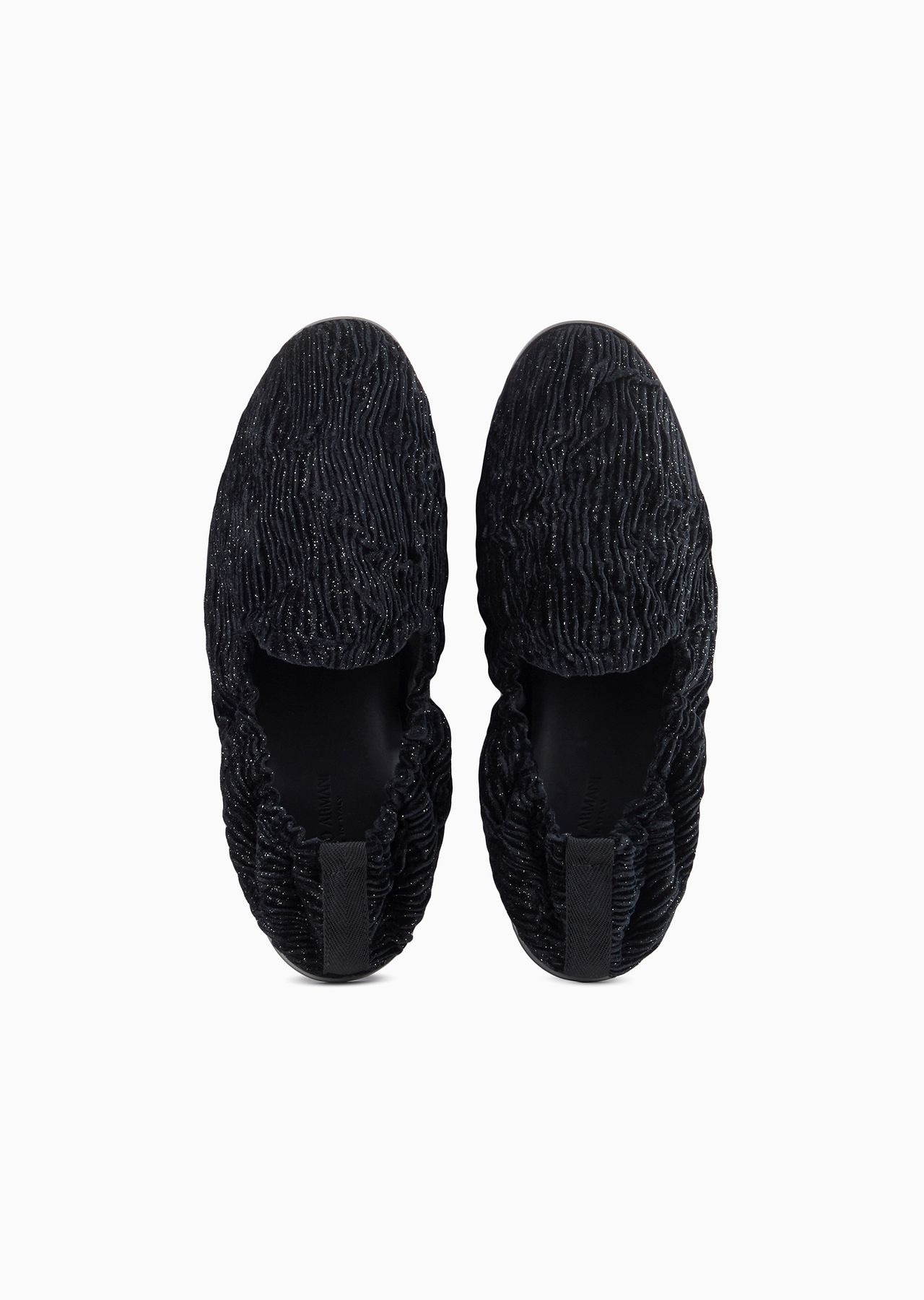 Giorgio’s loafers in textured velvet - 3