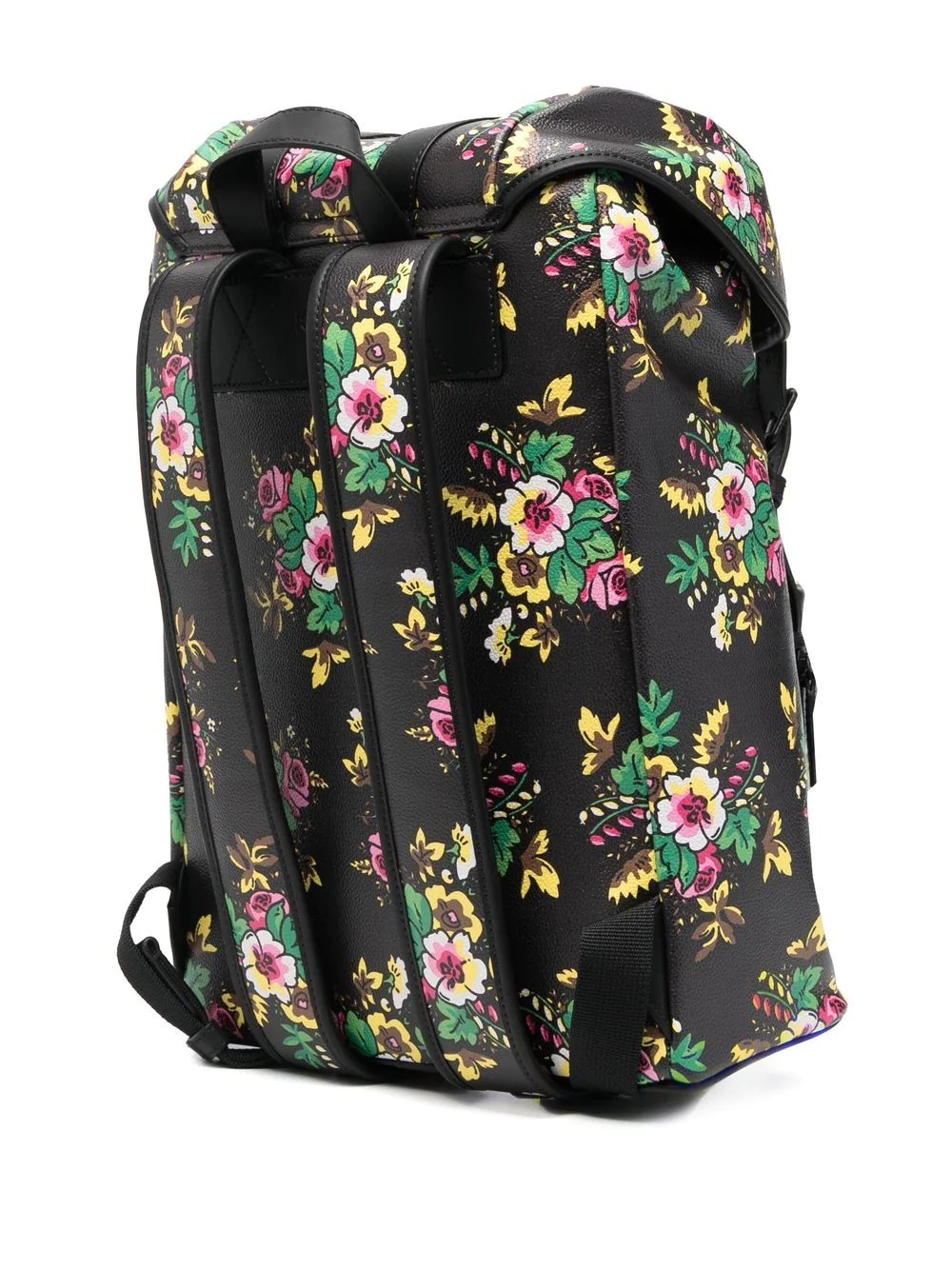 floral foldover backpack - 3