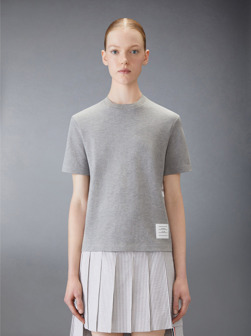 Thom Browne CLASSIC PIQUE 4-BAR TEE outlook