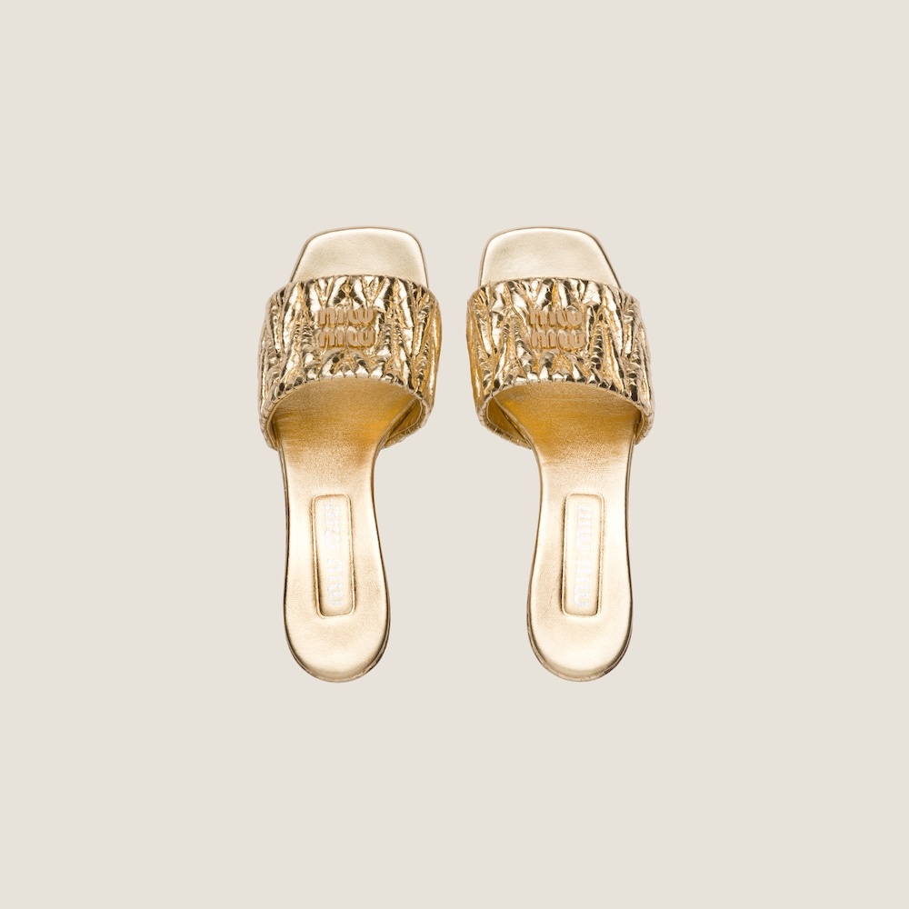 Ayers matelassé sandals - 3