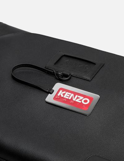 KENZO DISCOVER GRAINED LEATHER SUITCASE outlook