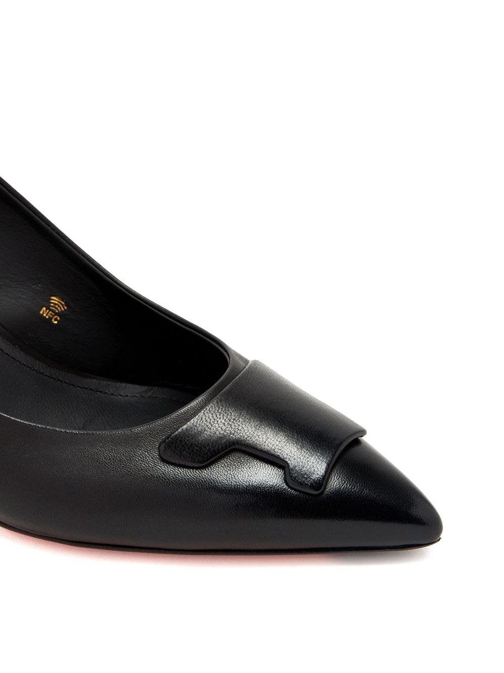 65mm slingback leather pumps - 3