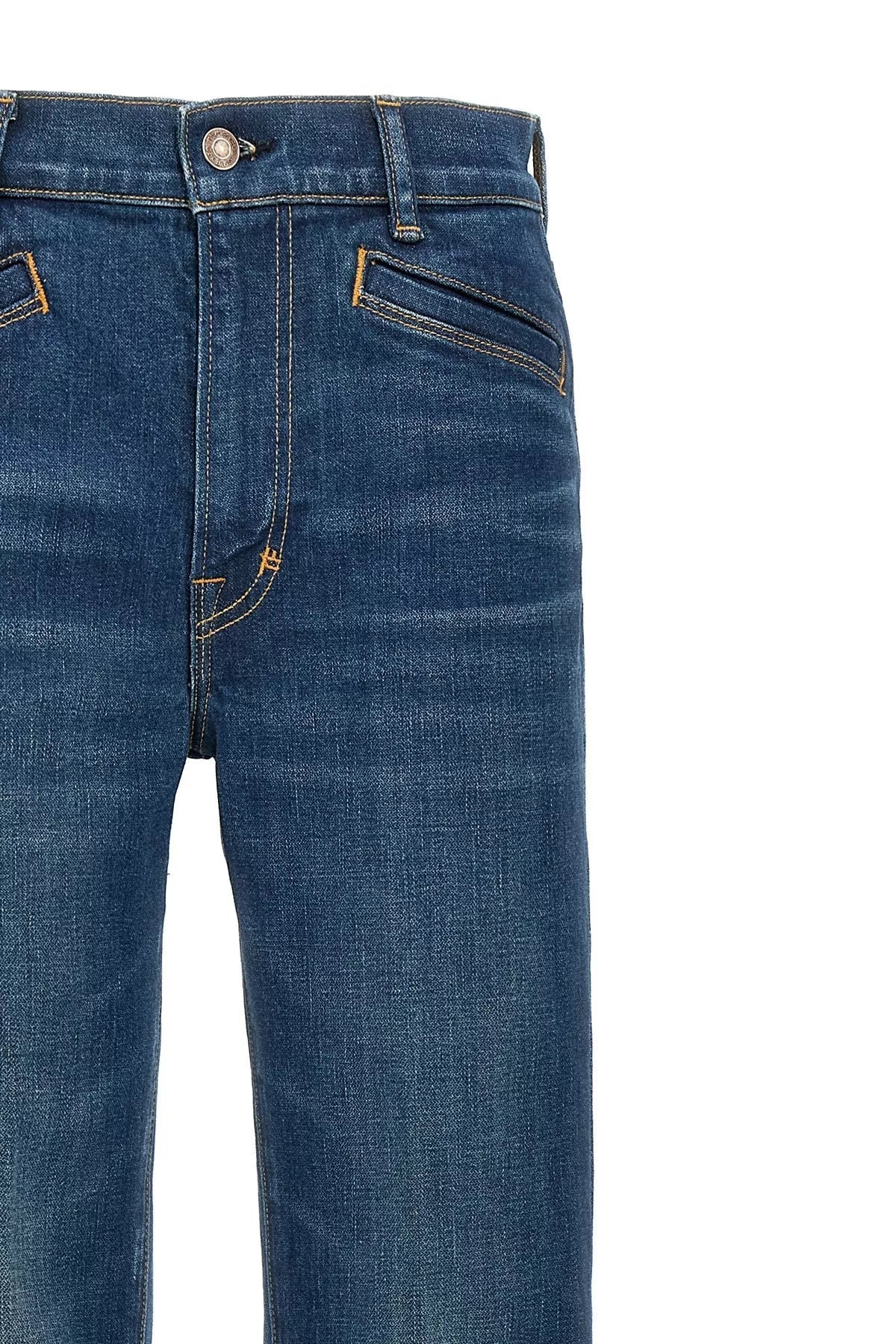 Tom Ford Women 'Stone Washed Denim Flare' Jeans - 3