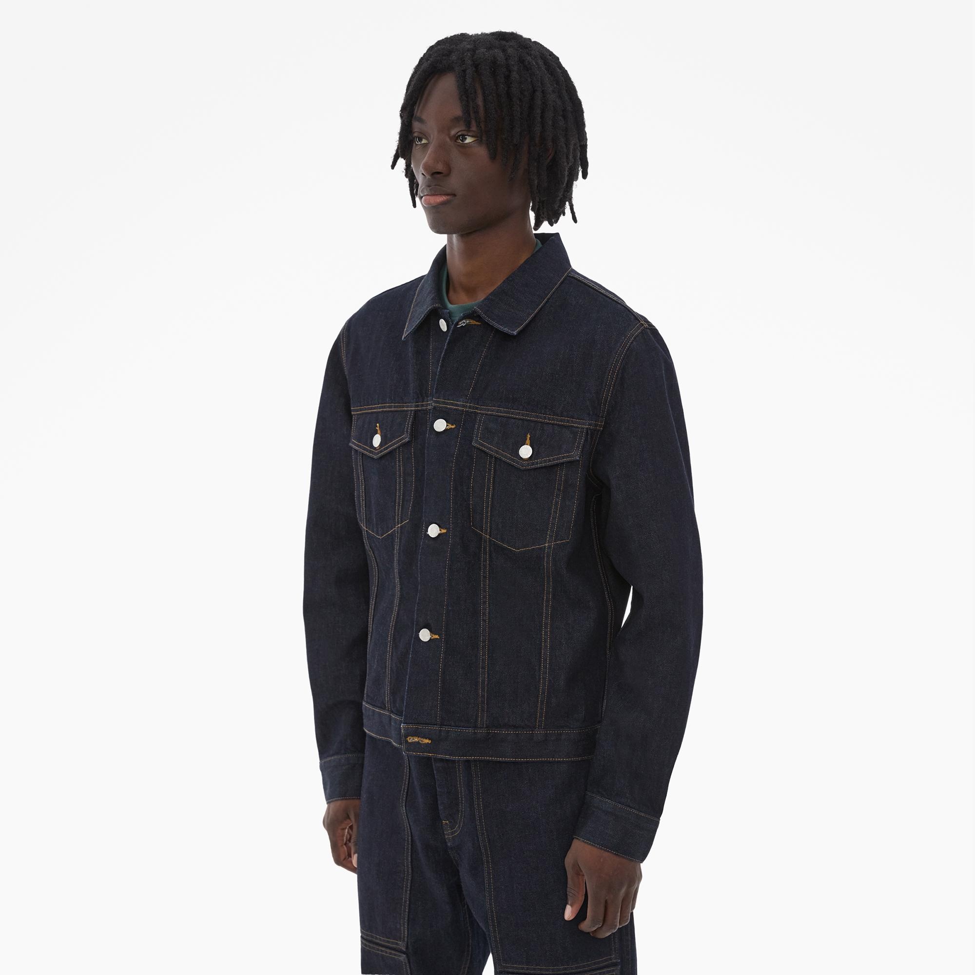 DENIM TRUCKER JACKET - 5