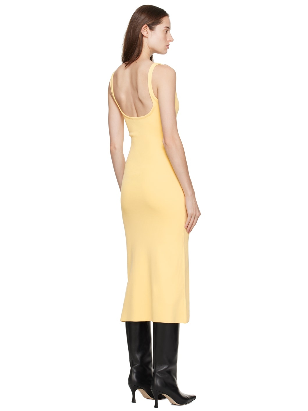 Yellow Paityn Midi Dress - 3