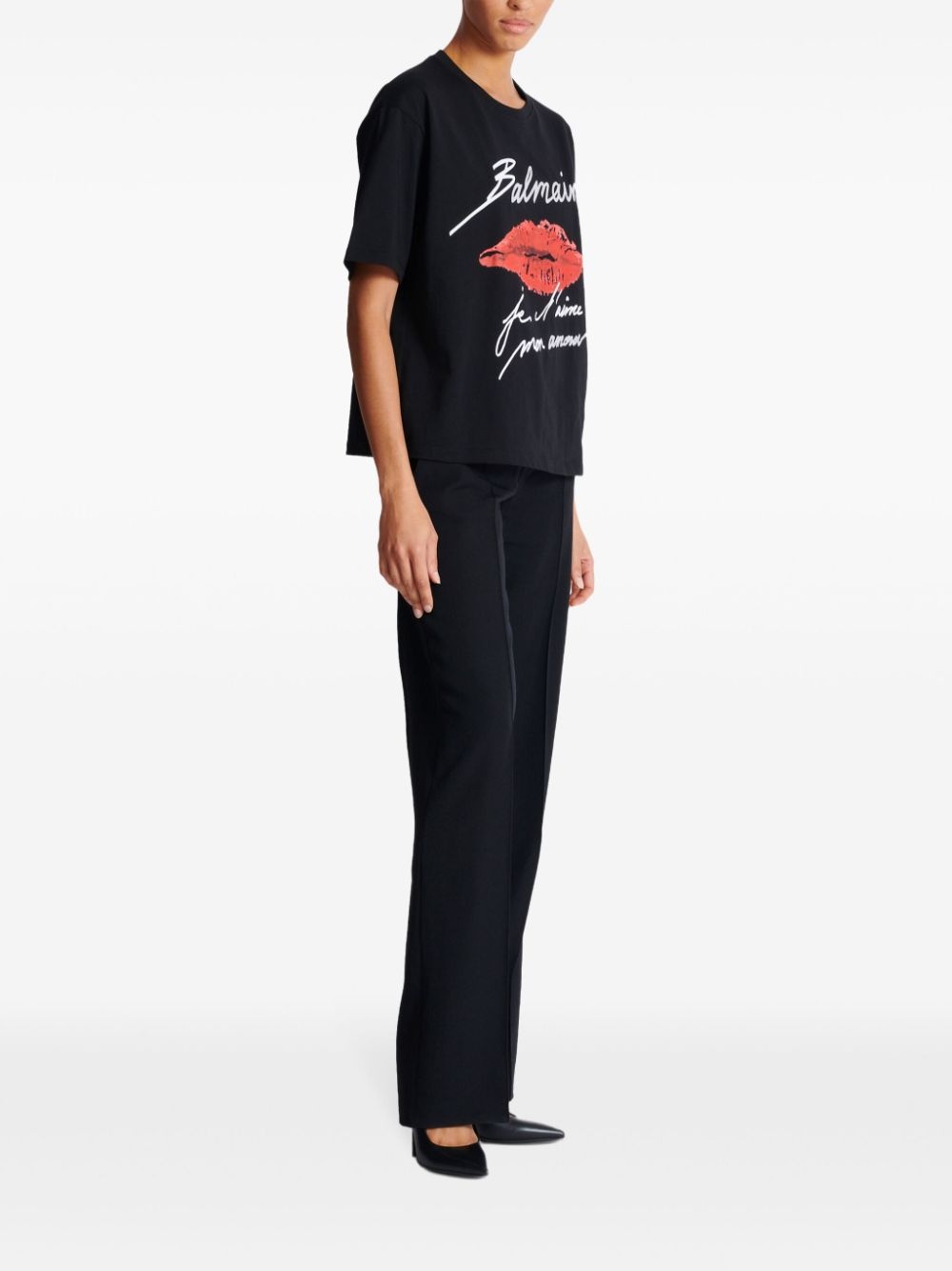 Kiss-print T-shirt - 3